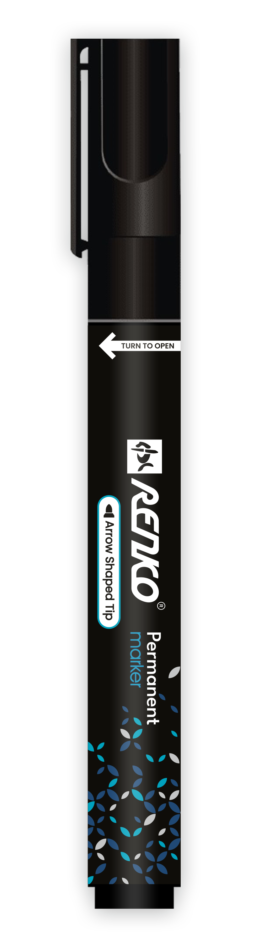 Renko Marker Permanent Black